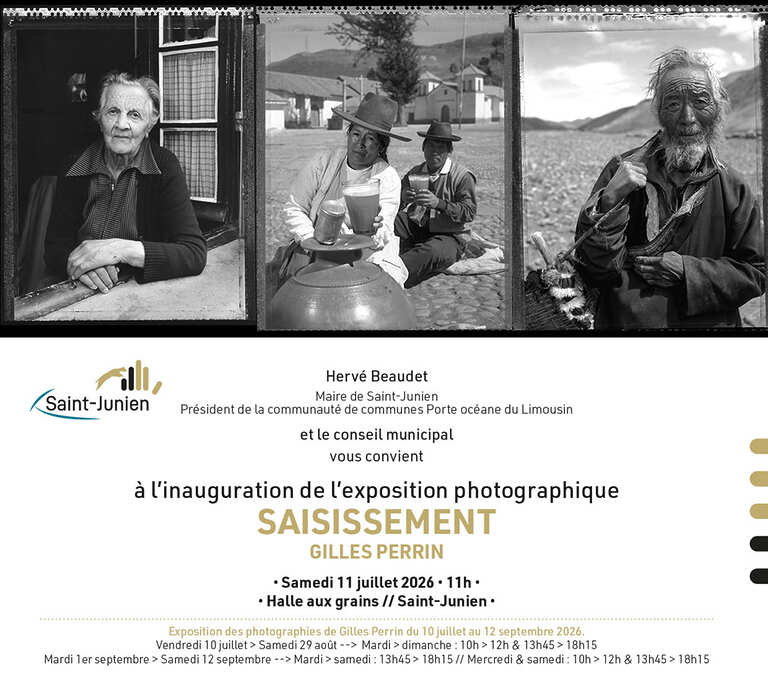 Saisissement - Gilles Perrin - Halle aux grains, Saint-Junien